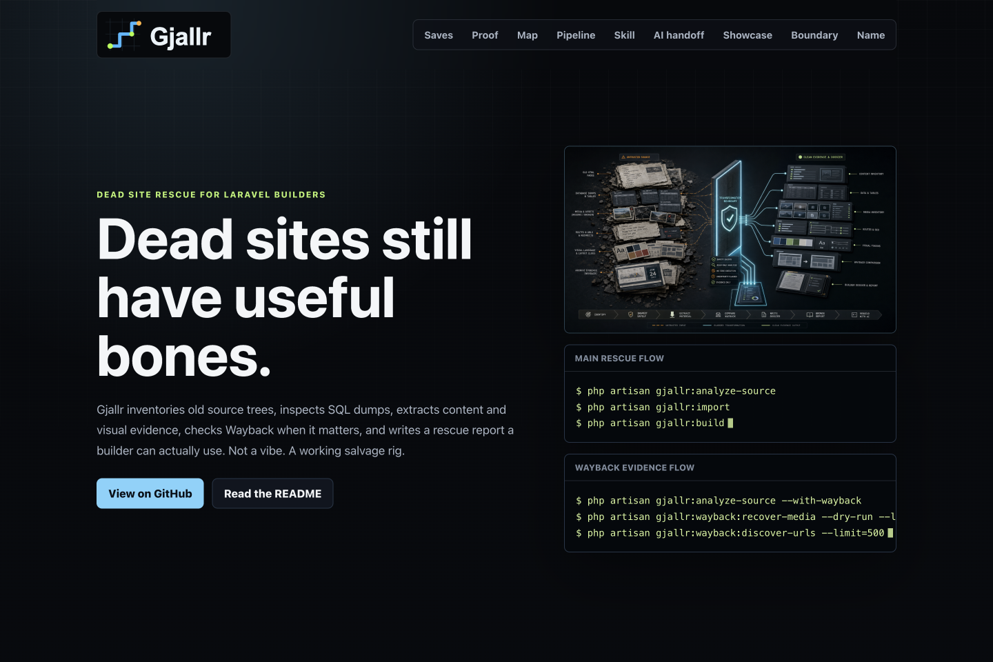 Screenshot of Gjallr